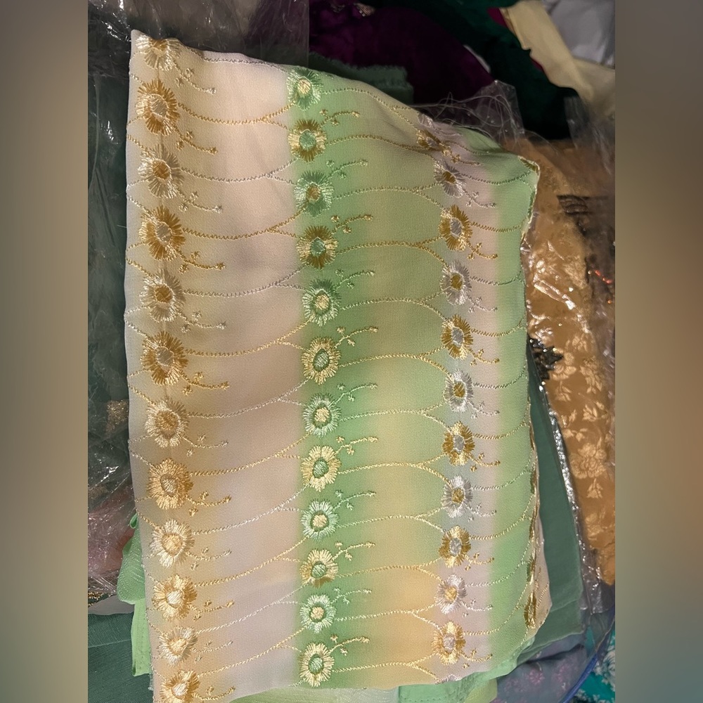 3 piece unstitched  Indian/Pakistani Suit